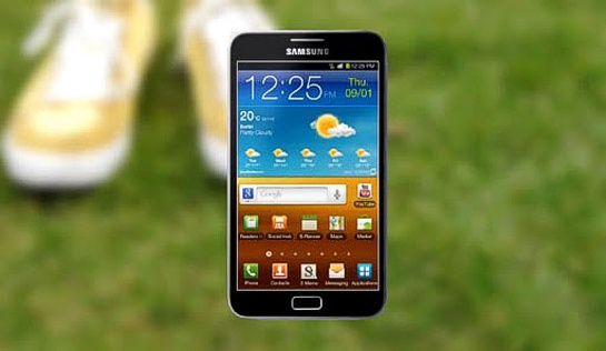 Samsung Galaxy Note con Vodafone