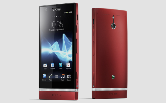Sony-Xperia-P-red