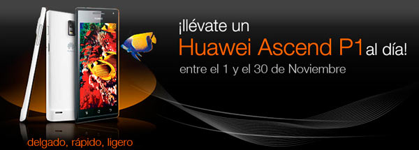 Sorteo Huawei Ascend P1