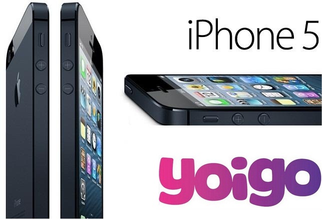 iPhone 5 con Yoigo precios y tarifas