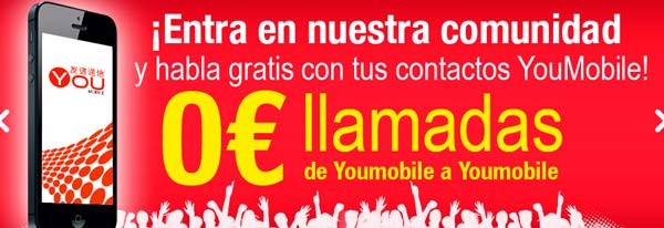 You Mobile, precios y tarifas de la operadora para la comunidad china en España