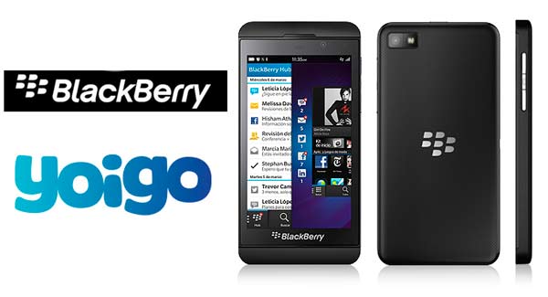 Conoce los precios de la BlackBerry Z10 con Yoigo
