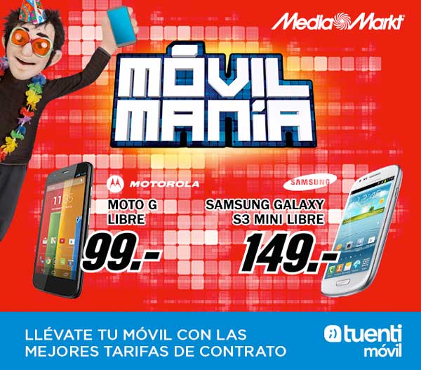 Motorola Moto G a 99 euros libre sin permanencia con Tuenti Móvil
