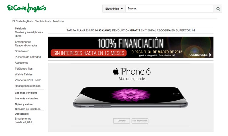 Las mejores formas de financiar el iPhone 6 o cualquier smartphone