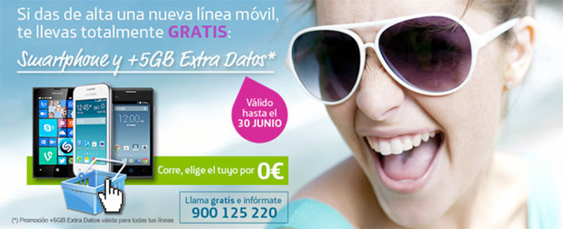 Movistar regala hasta 5GB este verano con líneas móviles